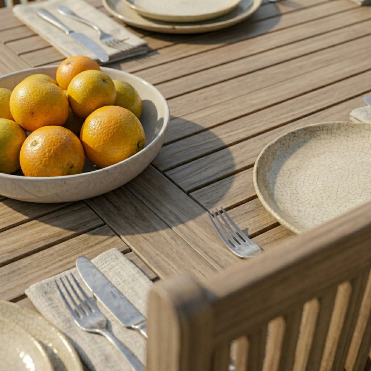 Anderson Teak Montage Saratoga 7-Piece Dining Set