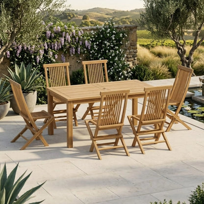 Anderson Teak Montage Bristol 7-Piece Dining Set