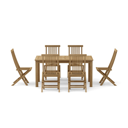 Anderson Teak Montage Bristol 7-Piece Dining Set