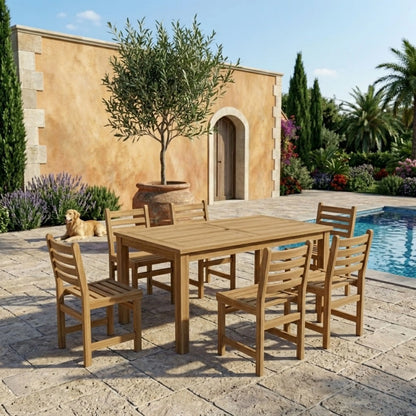 Anderson Teak Montage Windham 7-Piece Dining Set