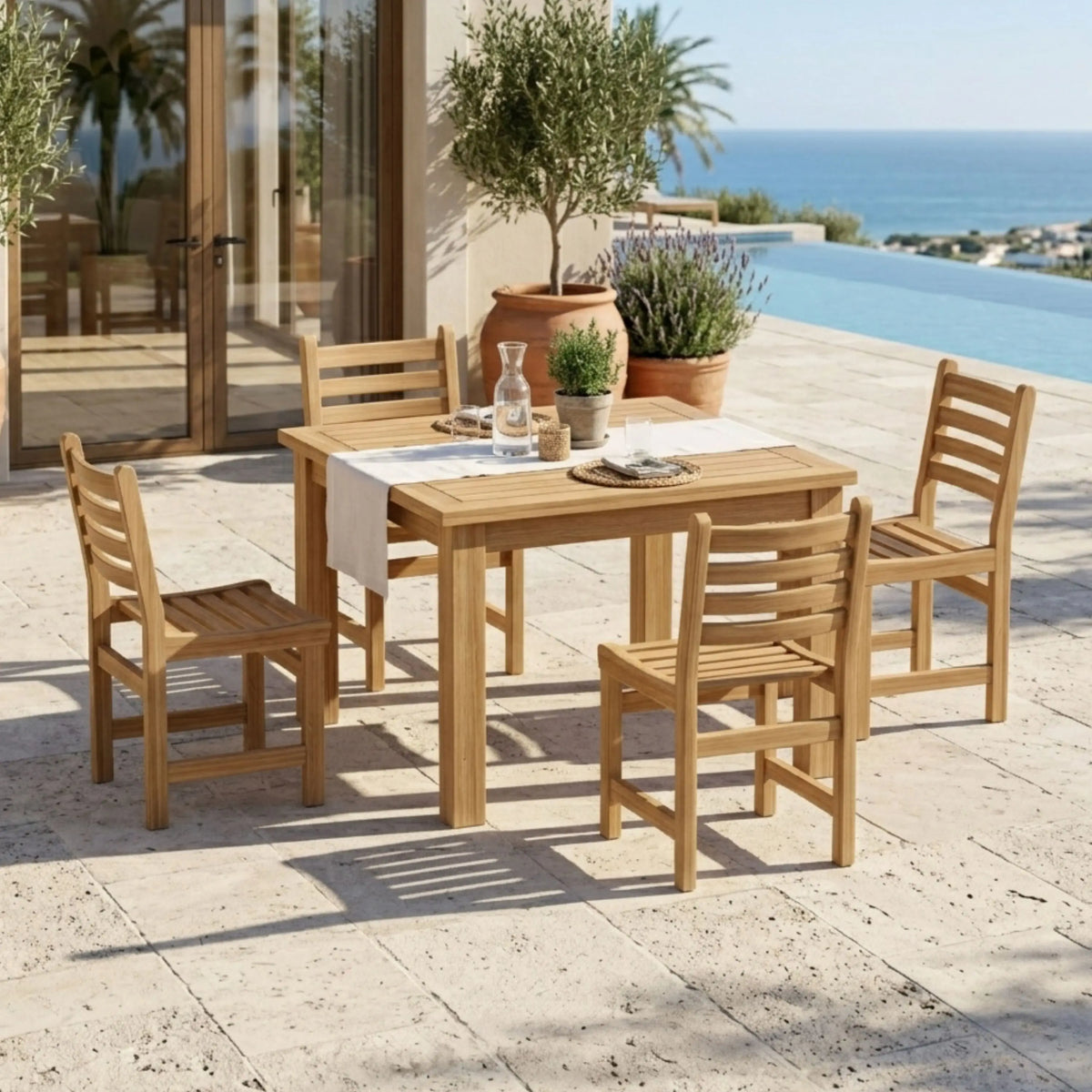 Anderson Teak Montage Windham 5-Piece Dining Set A