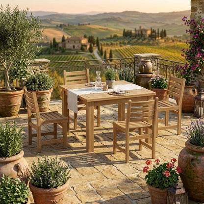 Anderson Teak Montage Windham 5-Piece Dining Set A