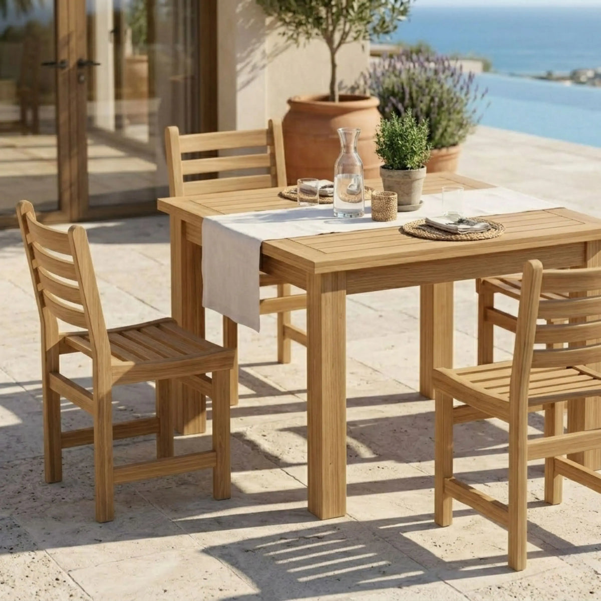 Anderson Teak Montage Windham 5-Piece Dining Set A
