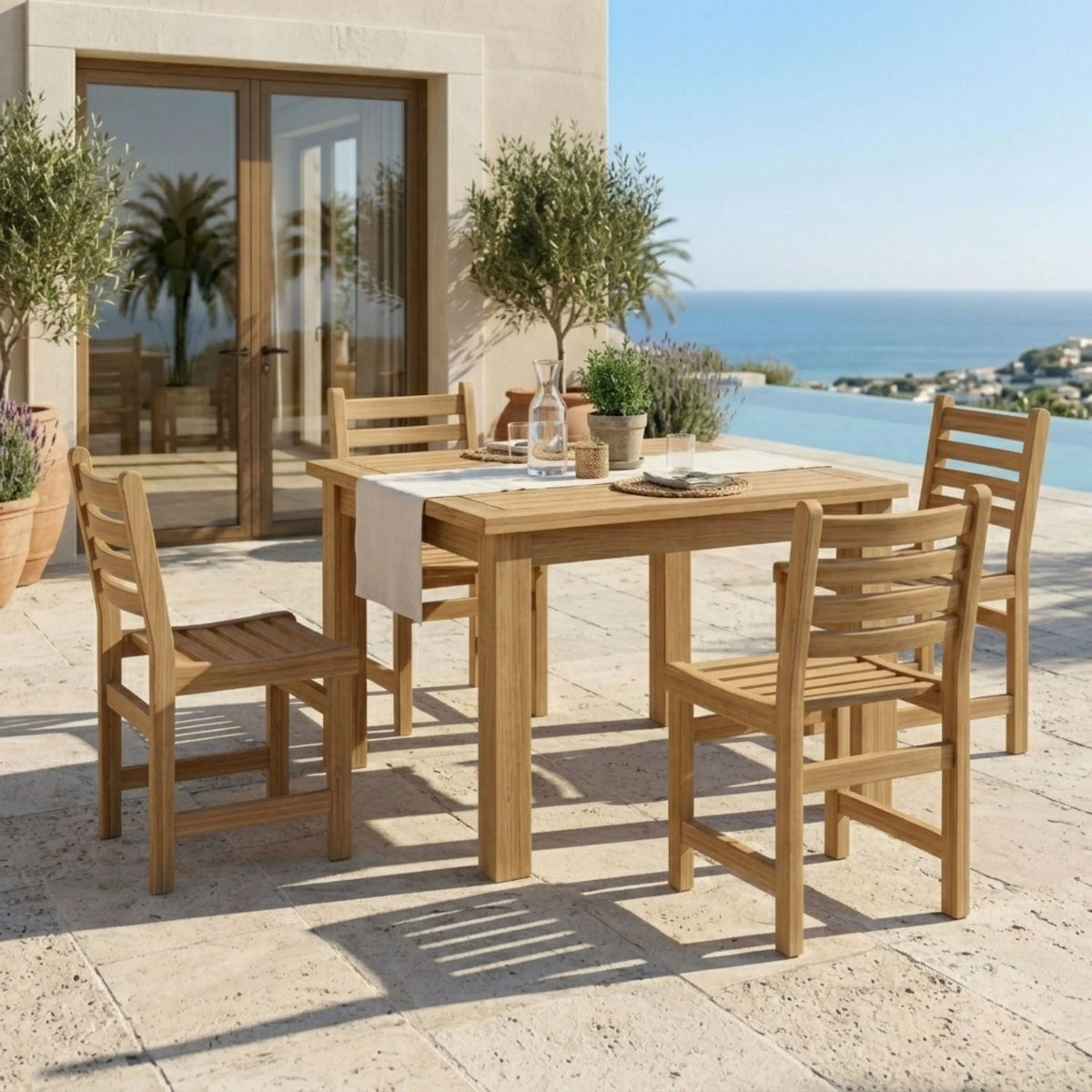 Anderson Teak Montage Windham 5-Piece Dining Set A