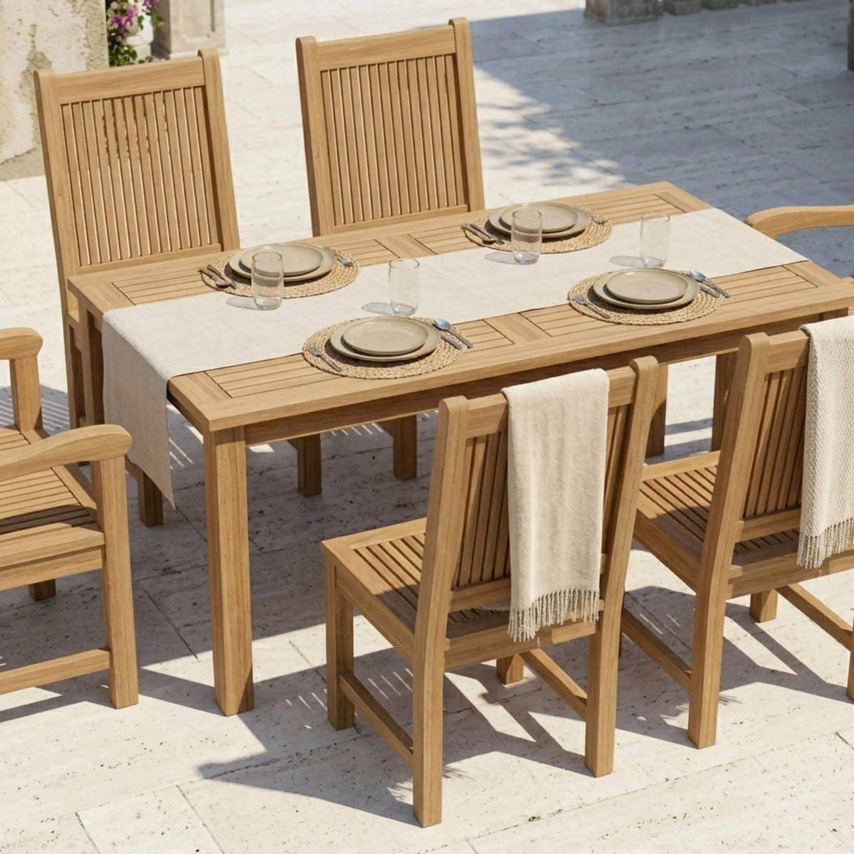 Anderson Teak Montage Chester 7-Piece Dining Set