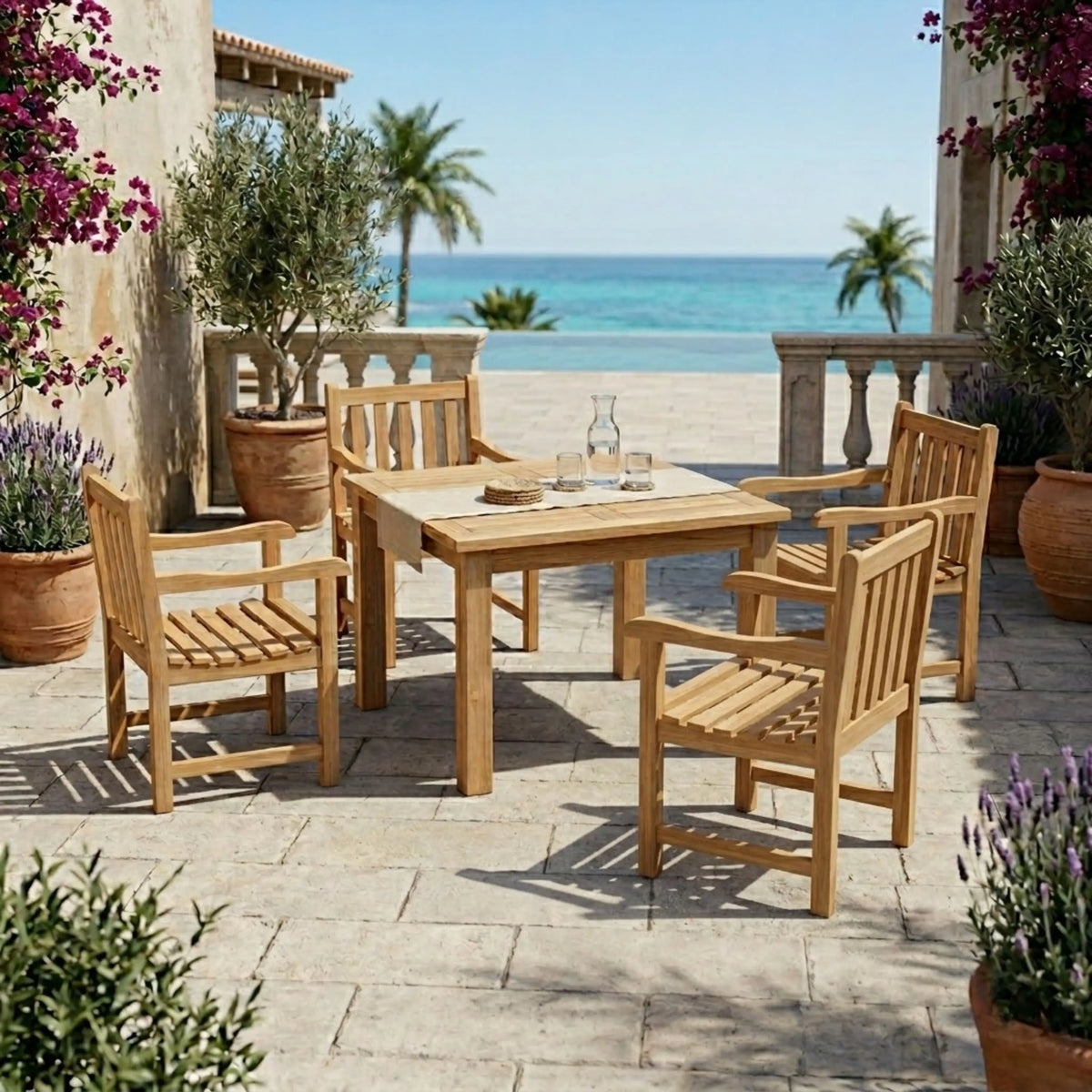Anderson Teak Montage Braxton 5-Piece Dining Set B