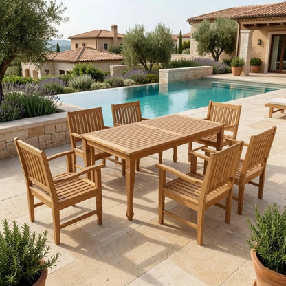 Anderson Teak Rockford 7-Piece Dining Set