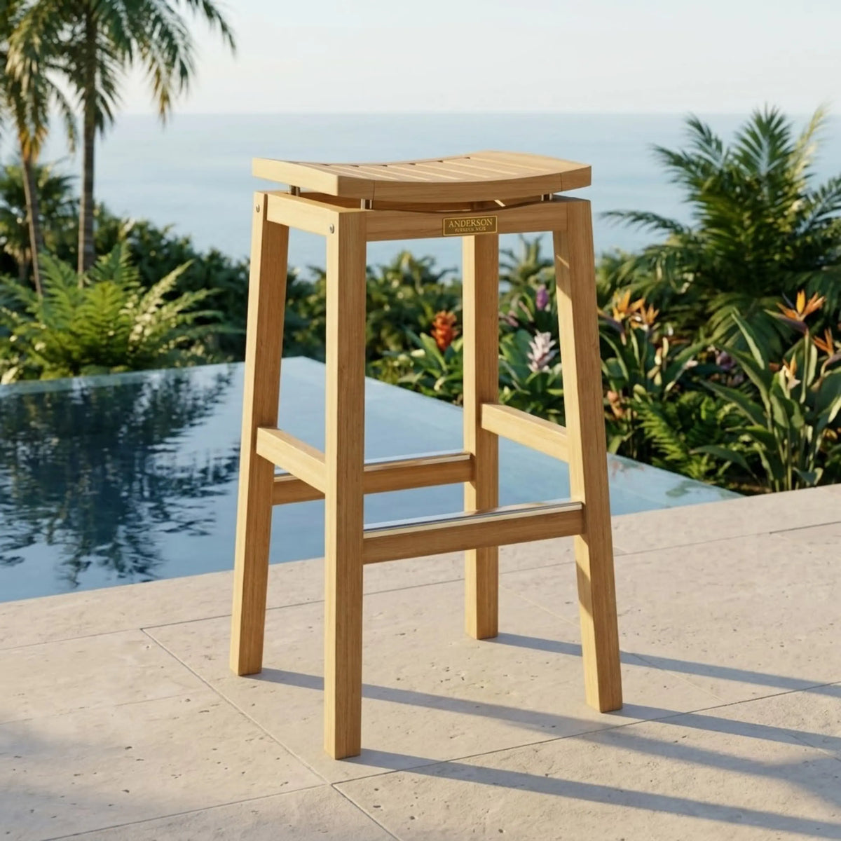 Anderson Teak Winston Bar Chair