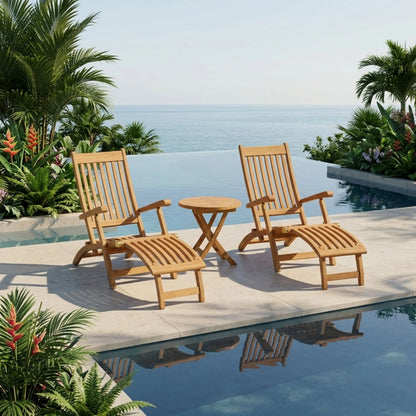 Anderson Teak Tropicana Montage 3-Piece Steamer Set