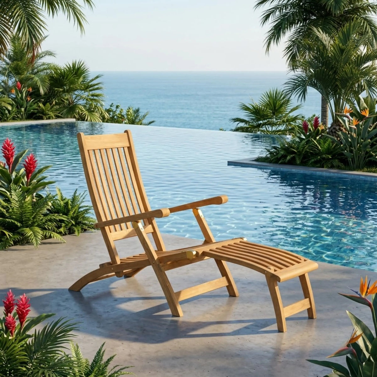 Anderson Teak Tropicana Montage 3-Piece Steamer Set