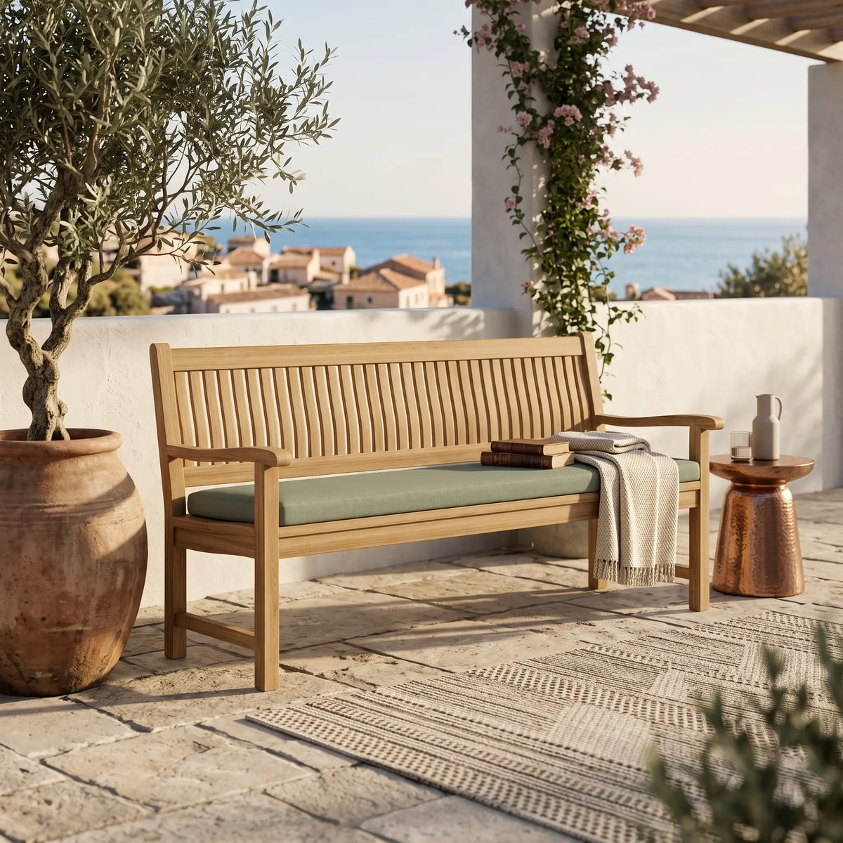 Anderson Teak Del-Amo 4-Seater Bench