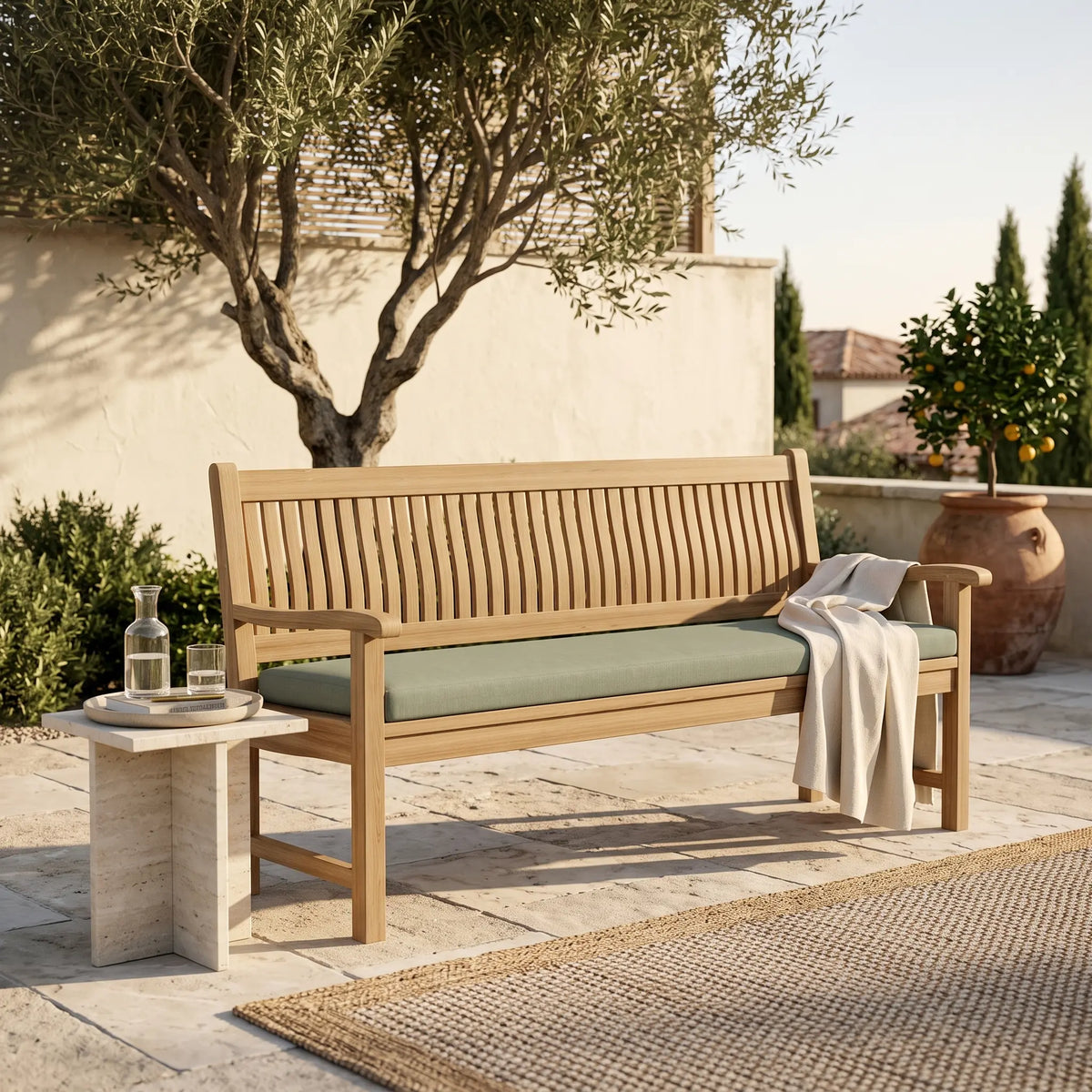 Anderson Teak Del-Amo 4-Seater Bench