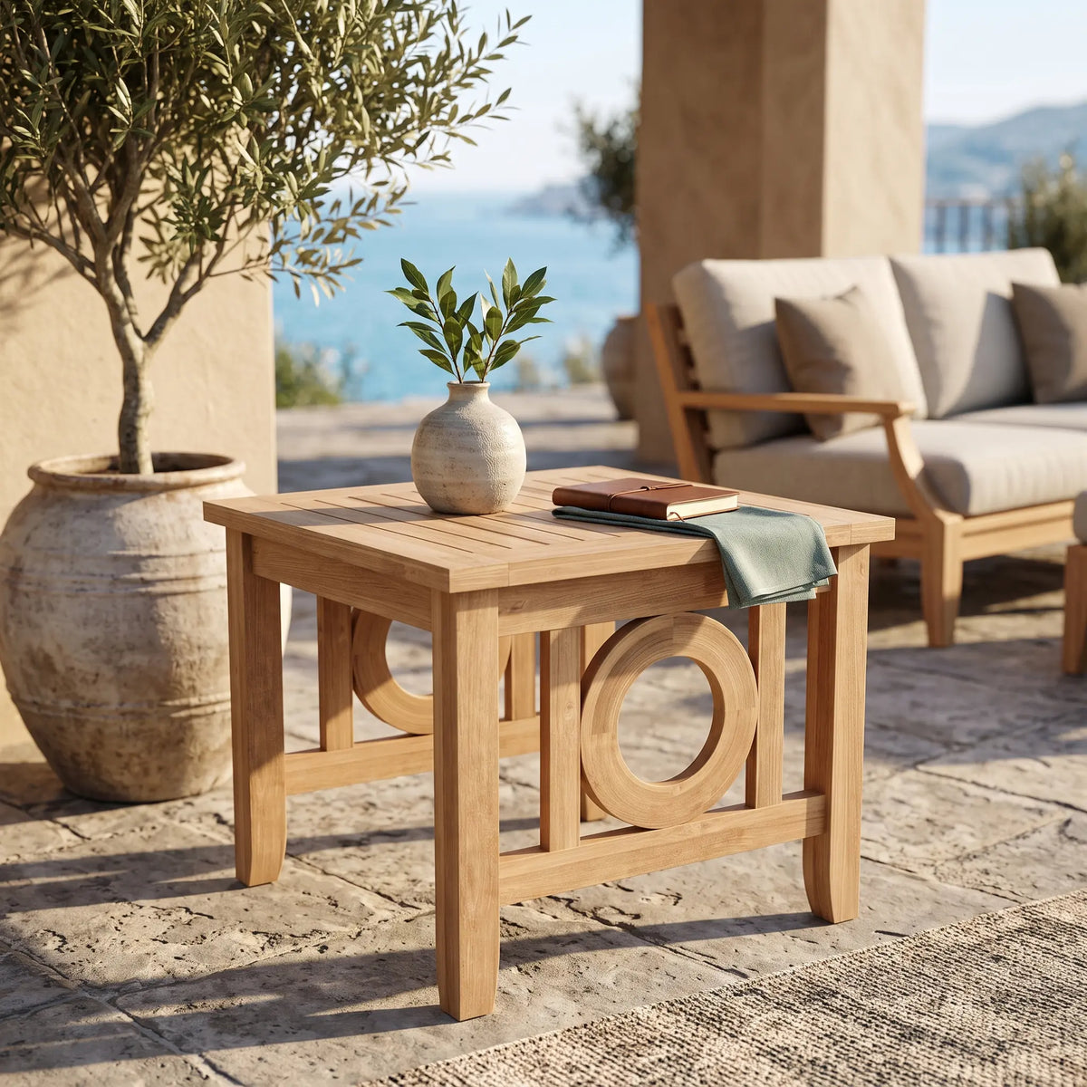Anderson Teak Natsepa Square Side Table