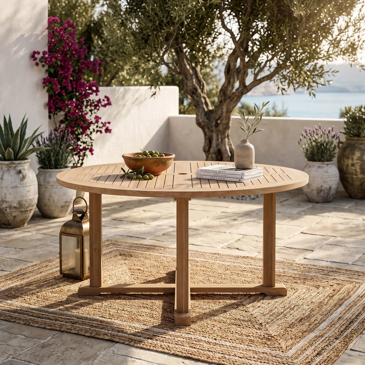 Anderson Teak Tosca 5-Foot Round Table