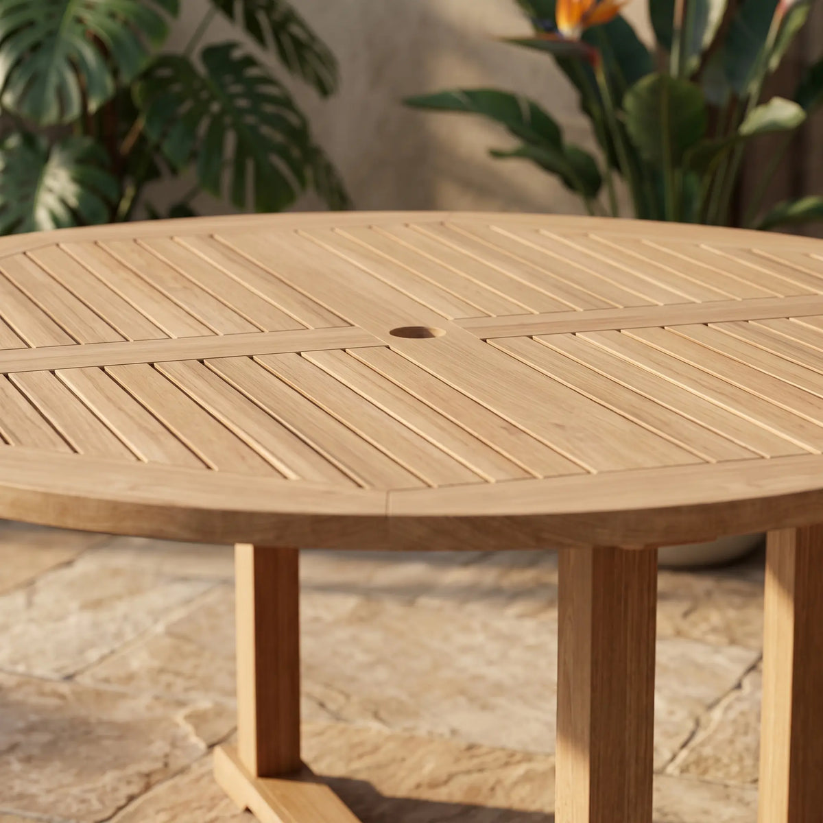 Anderson Teak Tosca 5-Foot Round Table