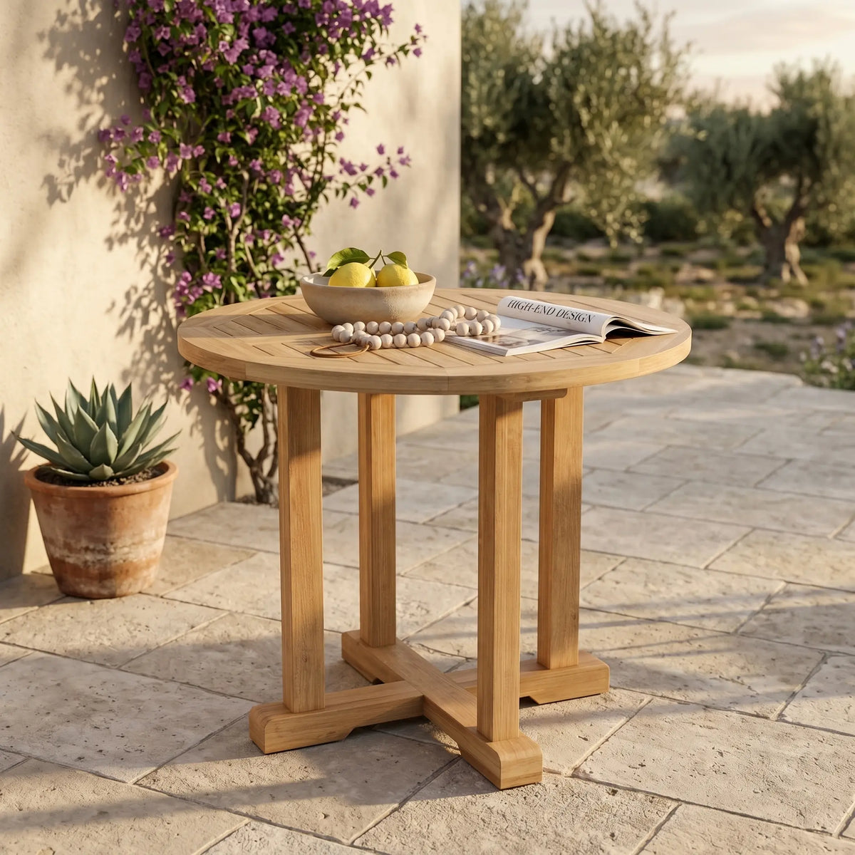 Anderson Teak Montage 35" Bistro Round Table
