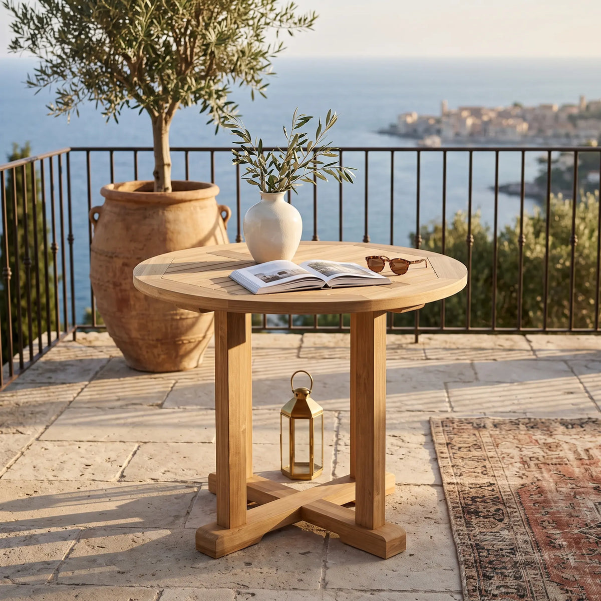 Anderson Teak Montage 35" Bistro Round Table