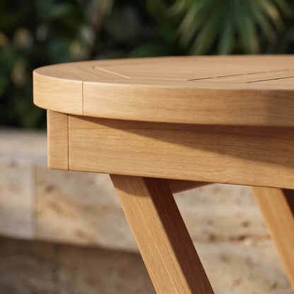 Anderson Teak Bahama 20" Mini Side Round Folding Table