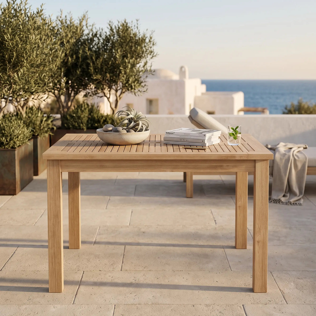 Anderson Teak Windsor 47" Square Dining Table