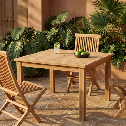 Anderson Teak Windsor 47" Square Dining Table