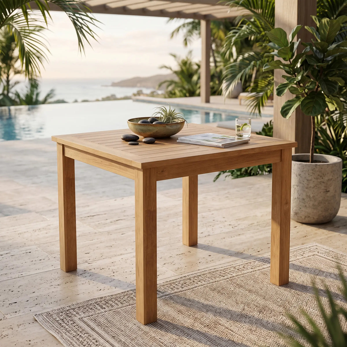 Anderson Teak Bahama 35" Square Table