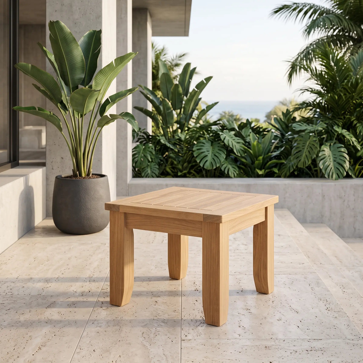 Anderson Teak Luxe Square Side Table