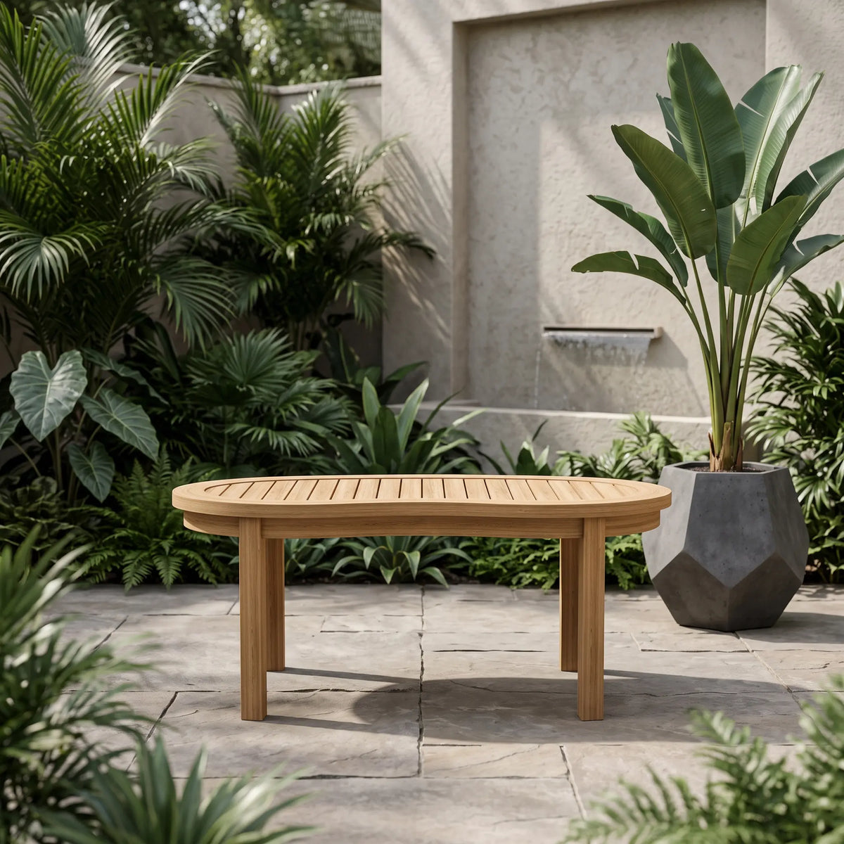 Anderson Teak Kidney Table (Curve Table)