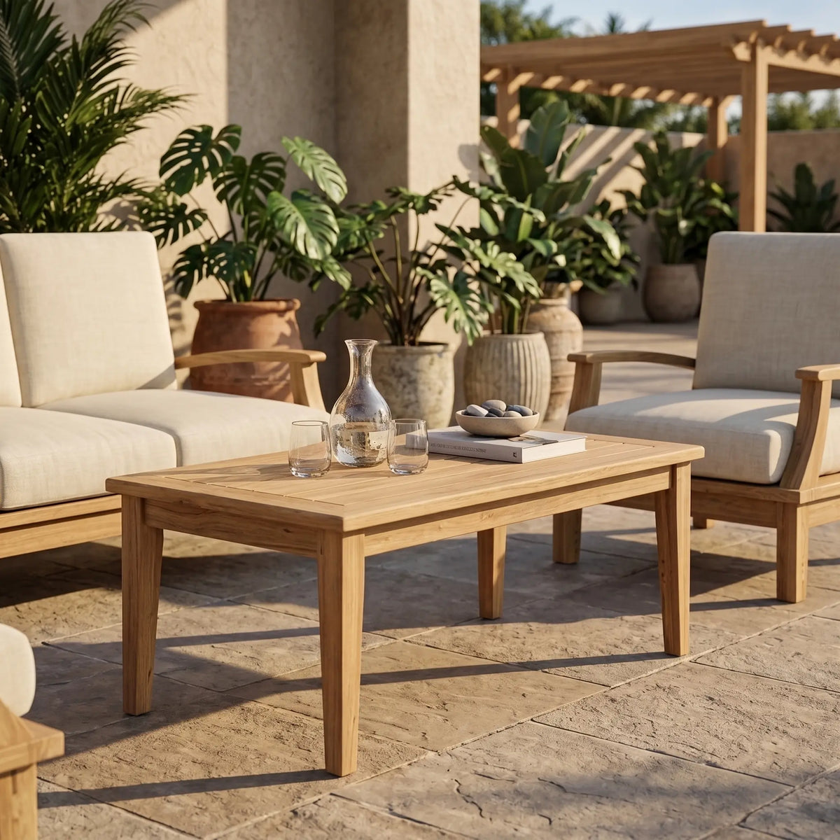 Anderson Teak Brianna Rectangular Coffee Table
