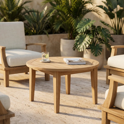 Anderson Teak Brianna 35" Round Coffee Table