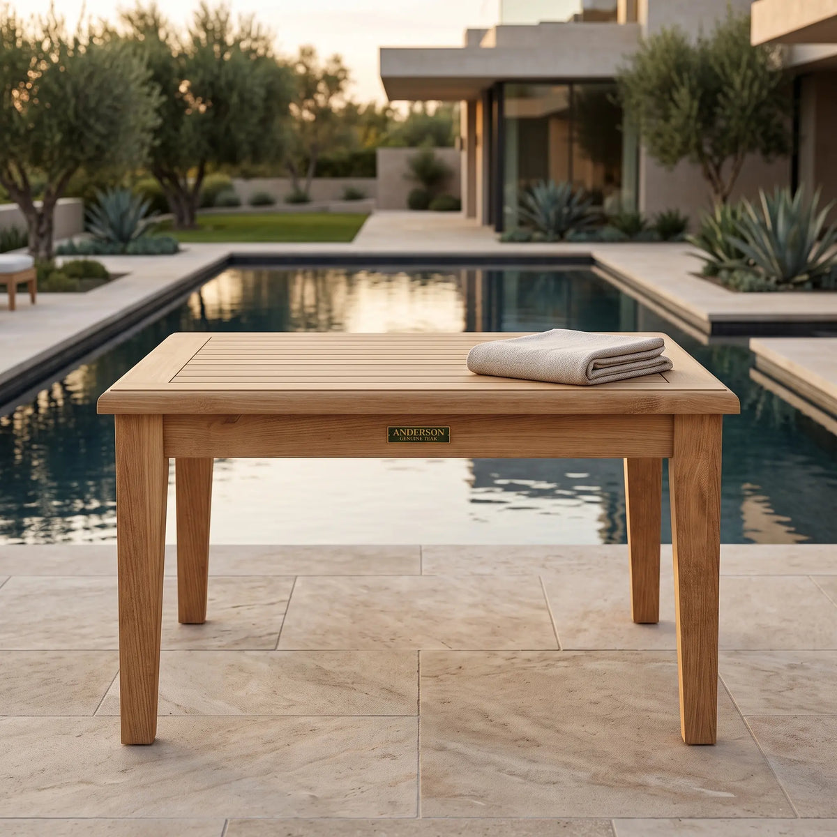 Anderson Teak Brianna 32" Square Coffee Table