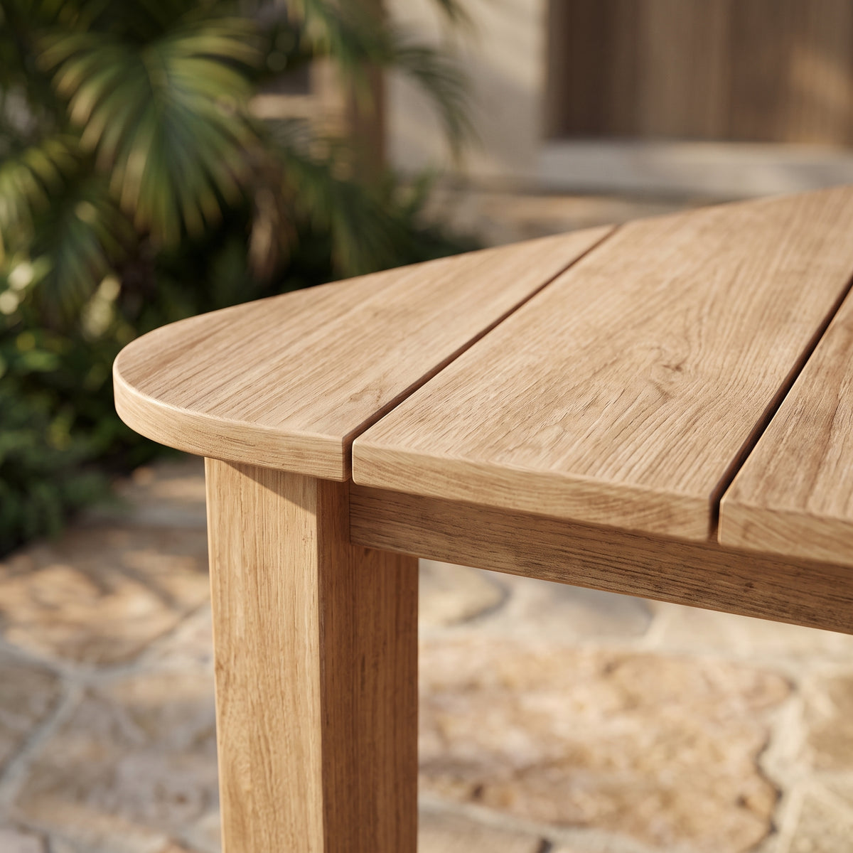 Anderson Teak Padua Triangle Table