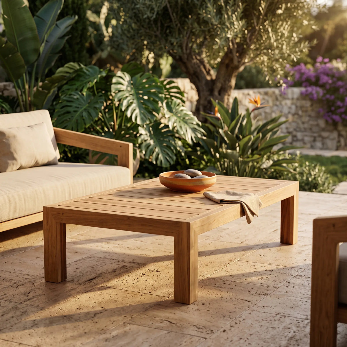 Anderson Teak Madera Rectangular Coffee Table