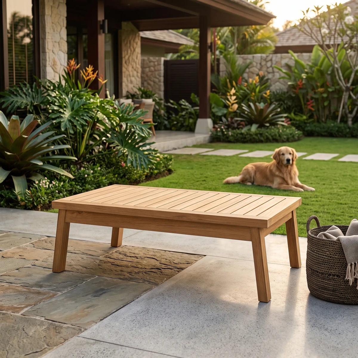 Anderson Teak Palermo Rectangular Coffee Table