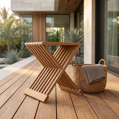 Anderson Teak Marilla 16" Side Folding Table