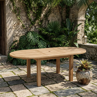 Anderson Teak Bahama 78" Oval Extension Table
