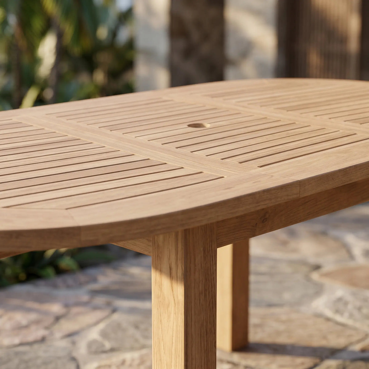 Anderson Teak Bahama 78" Oval Extension Table