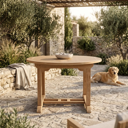 Anderson Teak Bahama 71" Oval Extension Table Extra Thick Wood