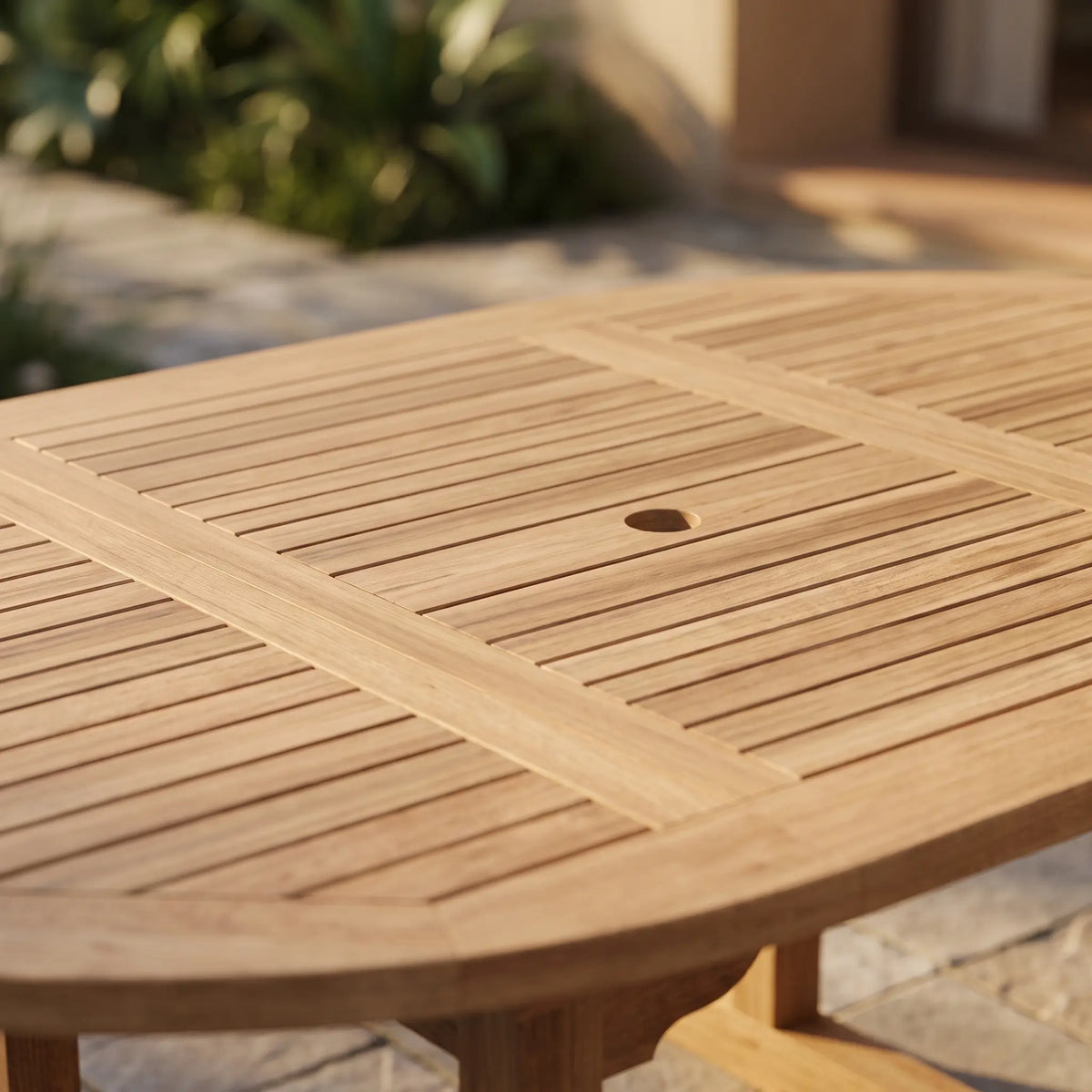 Anderson Teak Bahama 71" Oval Extension Table Extra Thick Wood