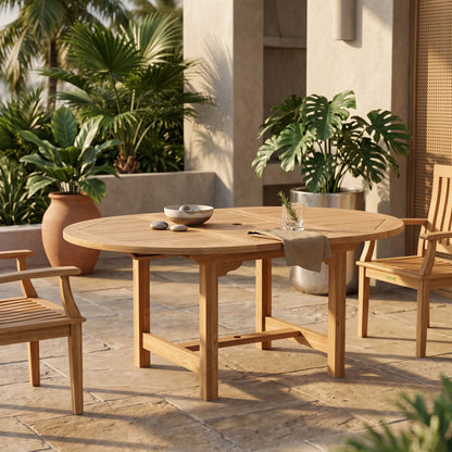 Anderson Teak Bahama 67" Oval Extension Table