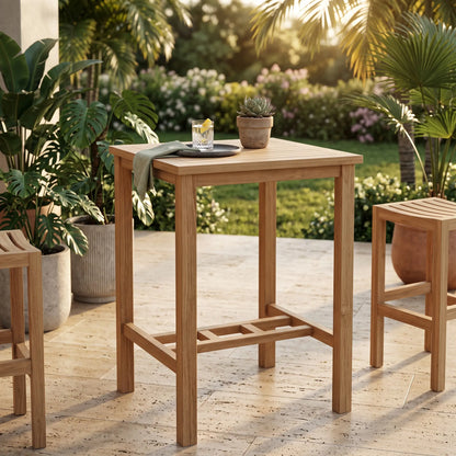 Anderson Teak Avalon 27" Square Bar Table