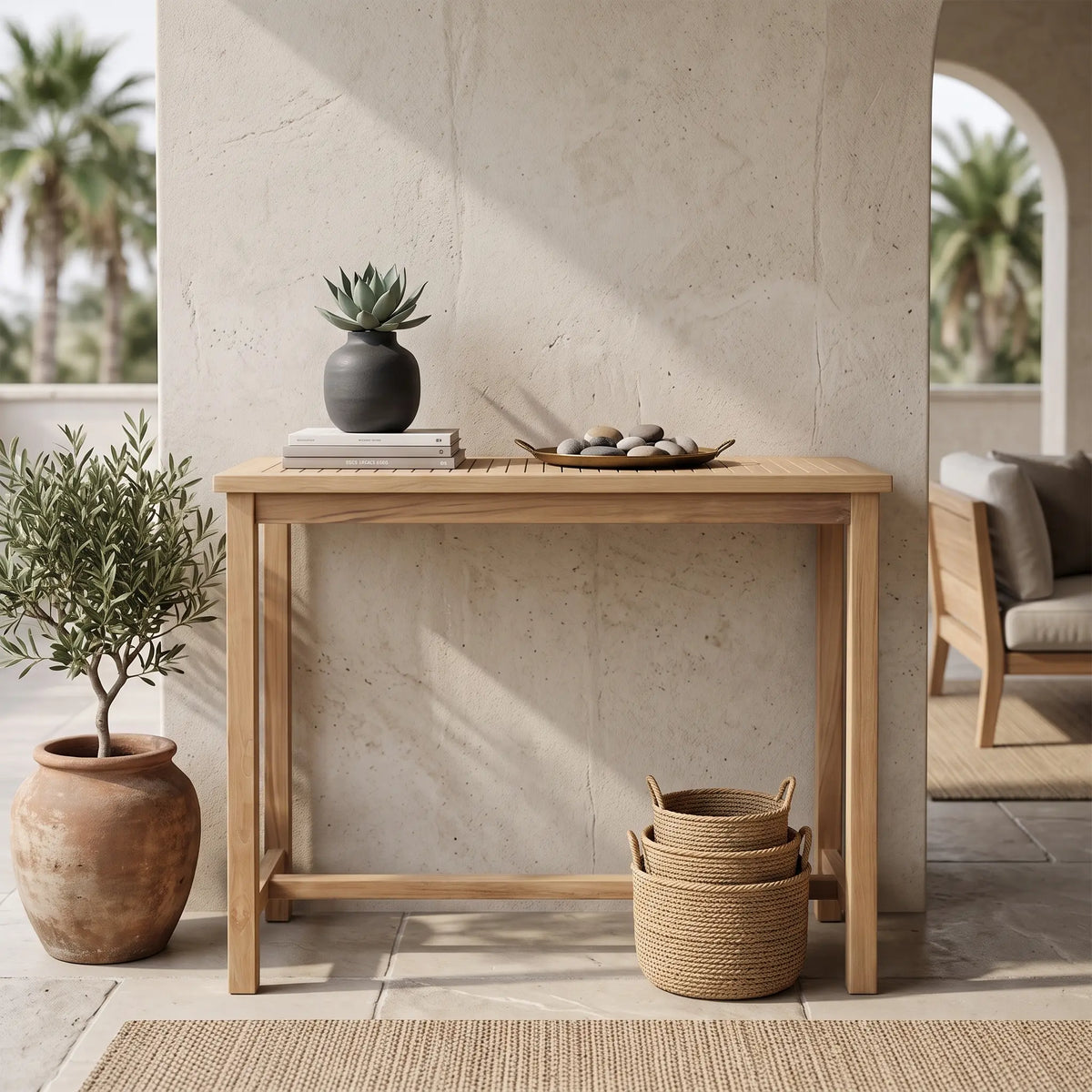 Anderson Teak Windsor Serving Table