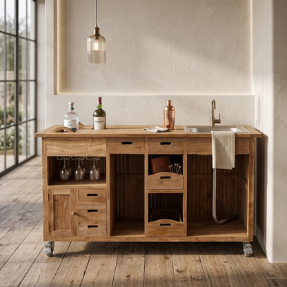 Anderson Teak Safari Bar Table