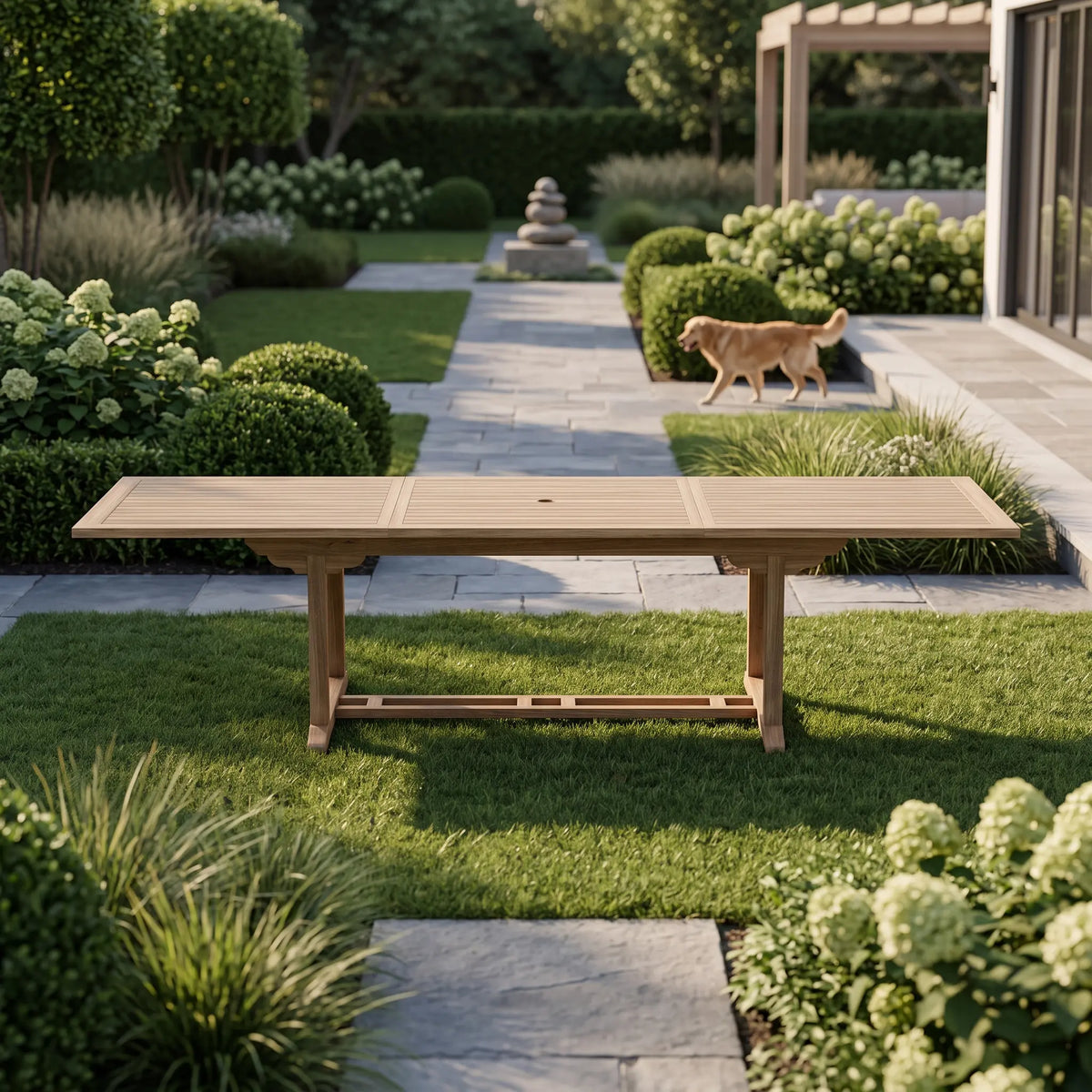 Anderson Teak Bahama 10-Foot Rectangular Extension Table