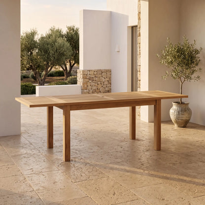Anderson Teak Bahama 95" Rectangular Table w/ Double Leaf Extensions