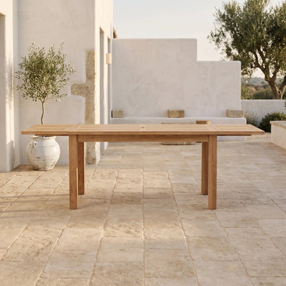 Anderson Teak Bahama 95" Rectangular Table w/ Double Leaf Extensions