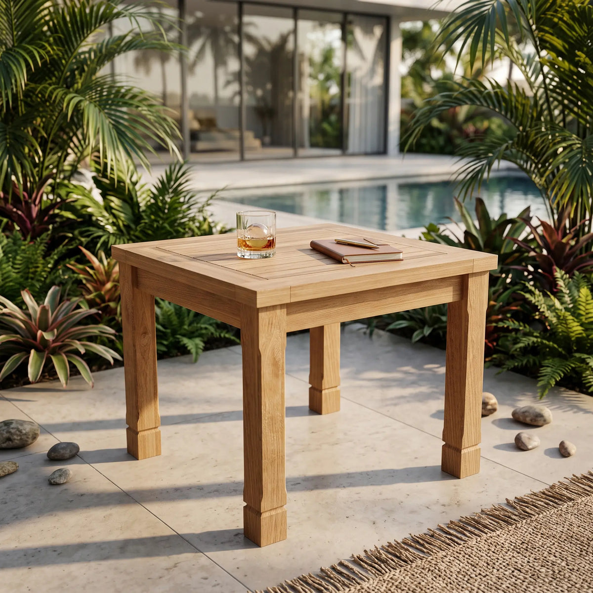 Anderson Teak SouthBay Square Side Table