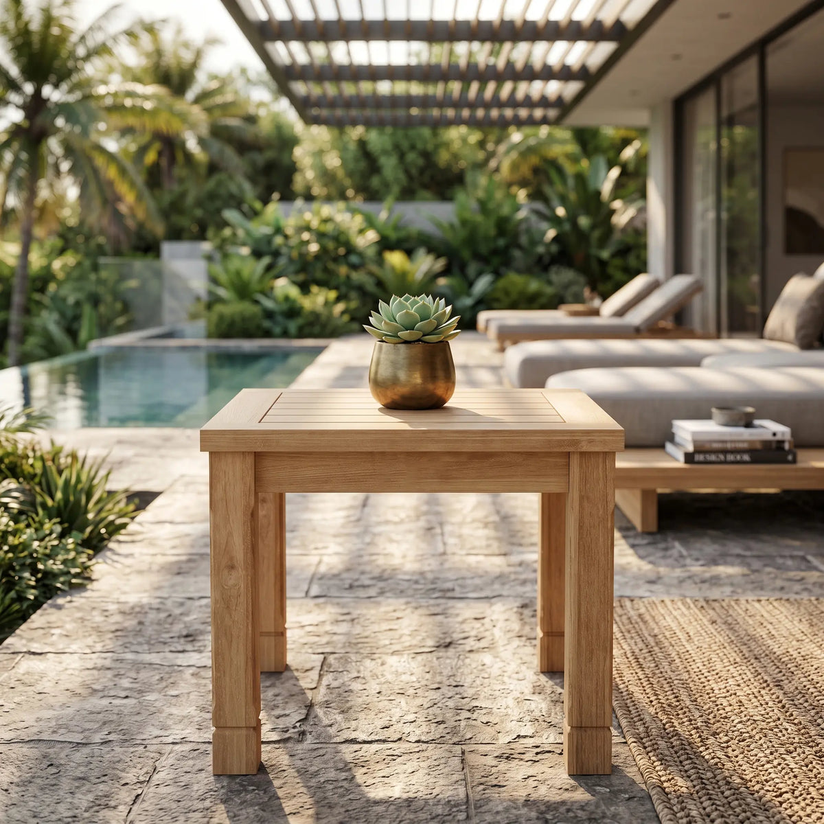 Anderson Teak SouthBay Square Side Table
