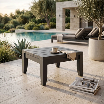Anderson Teak Coronado Aluminum Side Table