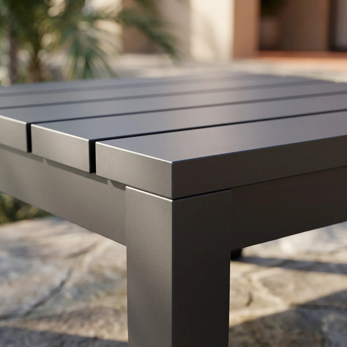 Anderson Teak Coronado Aluminum Side Table