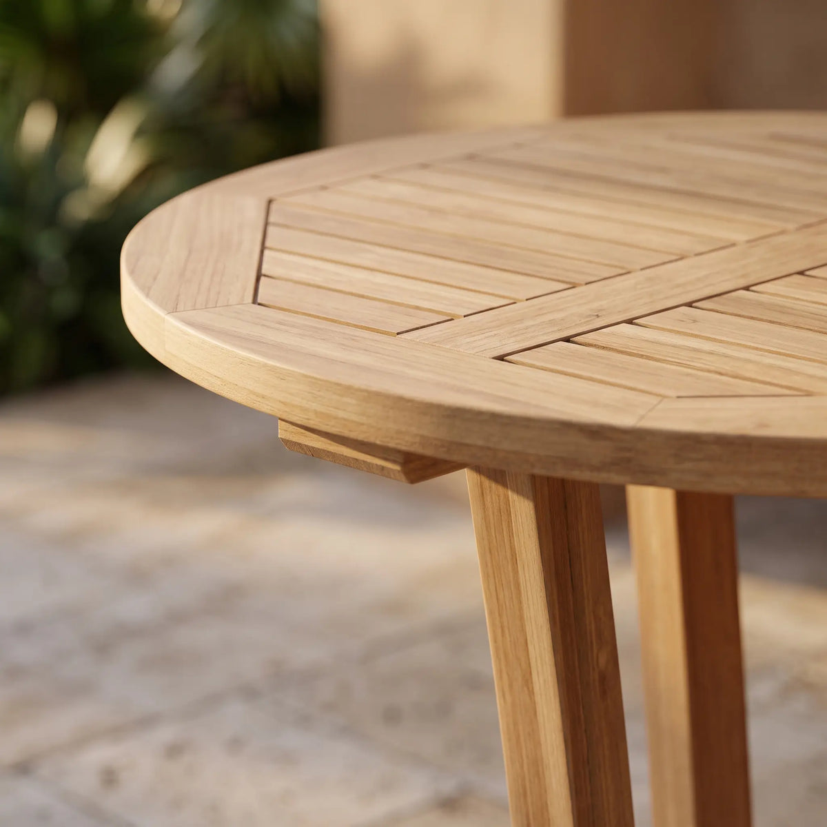 Anderson Teak Descanso 35" Round Bar Table